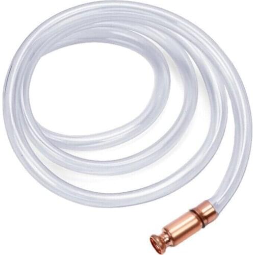 Manual Suction Pipe Gas Siphon Pump Gasoline Fuel Water Priming Shaker Hoses Siphon Self Tools Hose Safety Pipe Plumbing