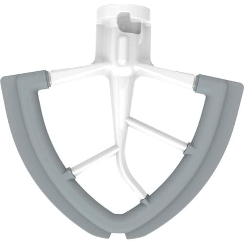 Flex Edge Beater 4.5-5.0 Quart Silicone Bowl Scraper for Tilt-Head Stand Mixer