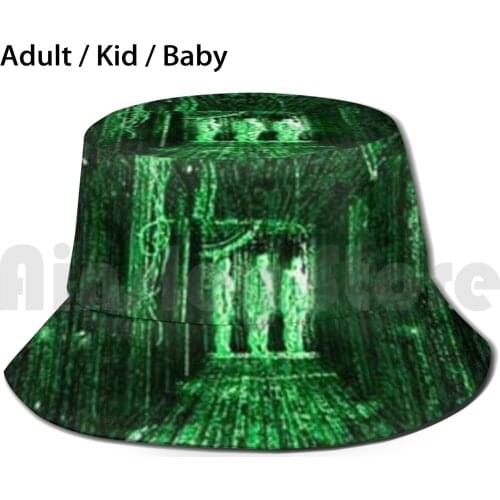 Matrix Sun Hat Foldable UV Protection Matrix