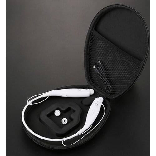 Neckband Earphone Bag Hard Storage Carrying Case Portable Headset Storage Box Headphone Accessorie for JBL V100 Sony MDR