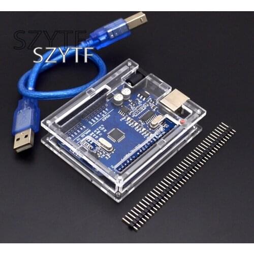 Smart Electronics UNO R3 Mega328P CH340G Development Board for arduino Diy Starter Kit Send shell for arduino uno