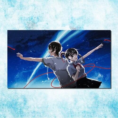 Your Name Japanese Hot Anime Movie Art Silk Canvas Poster Print 13x24 32x57 Inches Wall Pictures Home Decoration-4