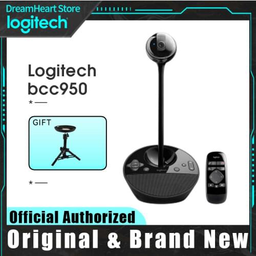Logitech BCC950 Webcam 1080P Video Chat Streaming Recording Camera