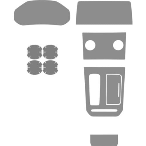 TPU Car Gear Dashboard GPS Navigation Screen Film Protective Sticker for chery Tiggo Anti-scratch QW