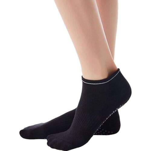 Yoga Socks for Women PVC Particles Anti-Slippery Bandage Breathable Pilates Ballet Dance Socks Sweat-absorbent Yoga Socks