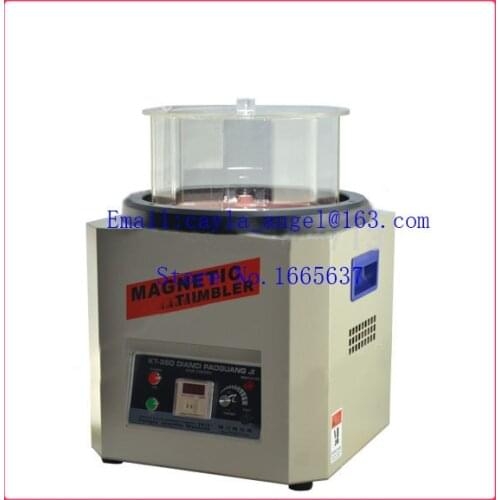 1300g Tumbler Polisher for goldsmiths Magnetic Tumbler Jewelry Polishing Tool magnetic tumbler polisher Two Ways