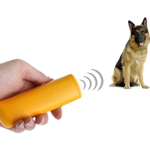 3 in 1 LED Ultrasonic Anti Bark Barking Dog Training Repeller Control Trainer device Anti Barking Stop Bark Dog Training Device