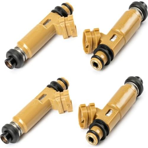 4PCS OEM # 23250-74170 New Fuel Injector Nozzle for Toyota Avensis RAV4 Camry Corona T100 4Ruuner Tacoma 2325074170 23209-74170