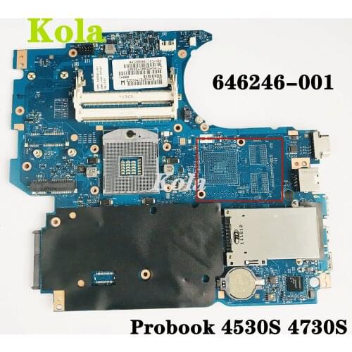 646246-001 Laptop motherboard for HP Probook 4530S 4730S PC Mainboard 6050A2465501-MB-A02 HM65 DDR3 100% full tesed