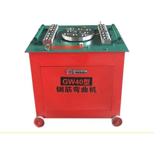 Automatic Rebar Bending Machine Steel Bar Bender Round Steel Bending Device For Construction Tools 40Type