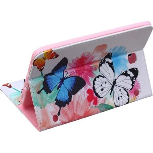 For Samsung Galaxy Tab S2 8.0 Case Luxury Print Design Folio PU Leather Cases For Samsung 8inch T710 T715 Cover Tablet Protector