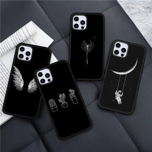 Line Art Face Abstract Pattern Phone Case for iPhone 11 12 pro XS MAX 8 7 6 6S Plus X 5S SE 2020 XR mini