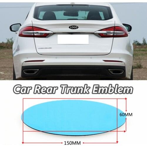 Car Rear Trunk Emblem Logo Sticker For Ford Focus 3 Fiesta Mk6 Transit Ranger Kuga Mondeo Explorer Ecosport Galaxy Accessories