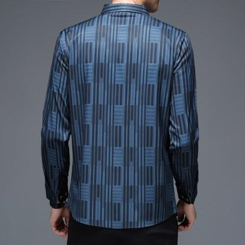 FAKUNTN Men's Cotton Shirts