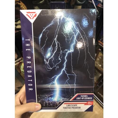 8" Neca Original The Predator 2018 LAB ESCAPE FUGITIVE Ultimate Action Figure Toy Brinquedos Figurals Model Gift