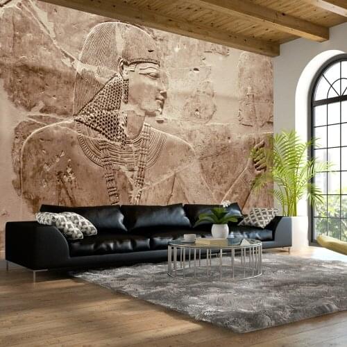 Wall mural-Stone Pharaoh - 300x210 cm