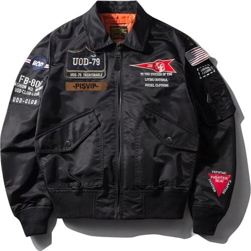 2021 spring and autumn mens new outdoor leisure stand collar flying mens jacket loose jacket mens top