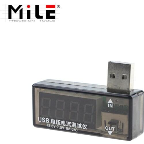 MILE USB Power Current and Voltage Tester USB Mobile Power Current Test