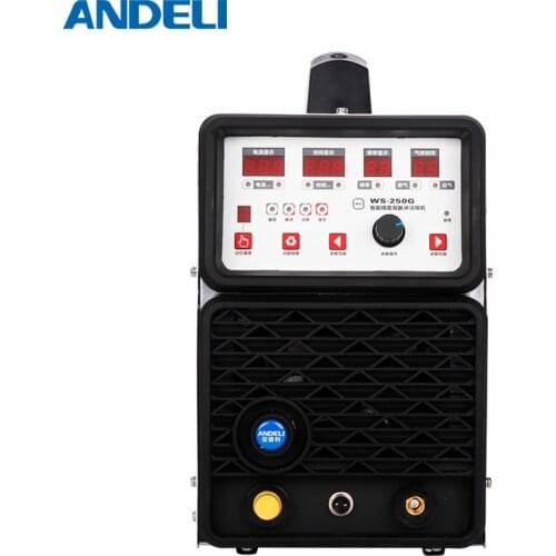 Andeli Advertising Word Tig welder -250gpa Rvs Dc With Cold Lassen Multifunctional welding equipment Machine soldering soldador