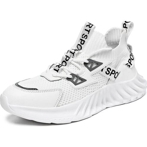 Men Running Shoes Men Outdoor Sports Shoes for Male Mesh Athletic Trainers Men Walking Jogging Shoes Breathable Sneakers