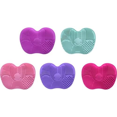 Newest Silicone Brush Cleaner Cosmetic Make Up Washing Brush Gel Cleaning Mat Foundation Makeup Brush Cleaner Pad Scrubber Board