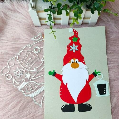 New Christmas Santa Metal Cutting Dies Decorative DIY Scrapbooking Steel Craft Die Cut Embossing Paper Cards Stencils