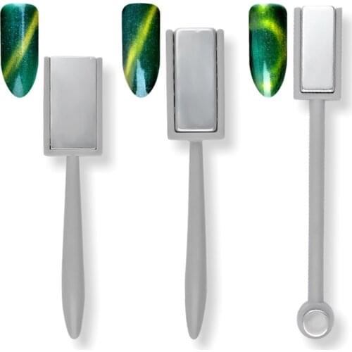 New Cats Eye Magnet Nail Tool Nail Polish Glue Special Fancy Multifunctional Powerful Nail Cat Eye Magnet Pen Magnet Stick