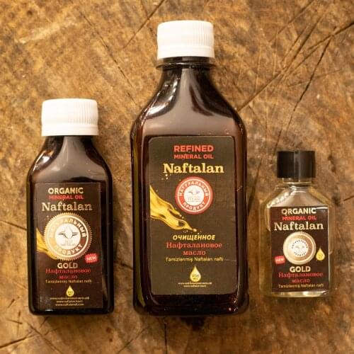 Organic Naftalan Oil Skin Care Products