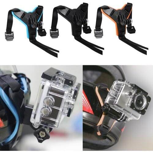 Motorcycle Helmet Chin Strap Mount Holder for GoPro 9/8/7/(2018)/6/5 4 Session Helmet Chin Stand Bracket Camera Accessories