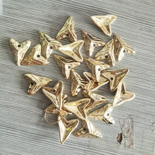 20 pcs DIY Shark Tooth Pendant charms wholesale making jewerly accessories EARRING NECKLACE Findings Supplies