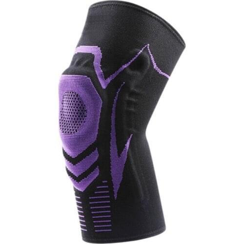 Sports Knee Pad Men Pressurized Elastic Knee Pads Support Fitness Gear Basketball Volleyball Brace Protector 1PC Outdoor