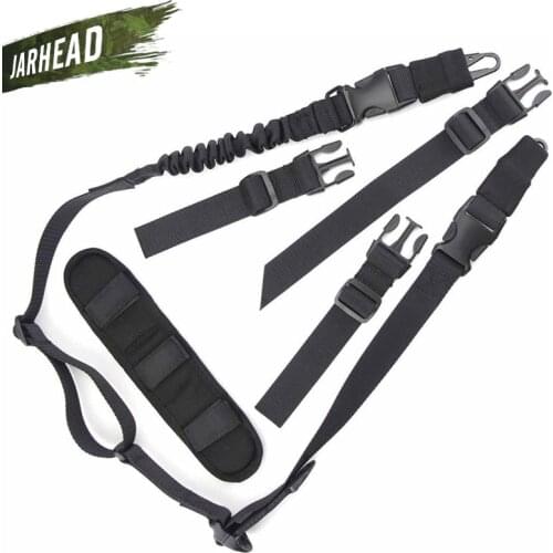 Tactical Multifunction Adjustable Gun Sling Strap 2 Two Point Rifle Sling Military Wargame Hunting Outdoor Survival Tools