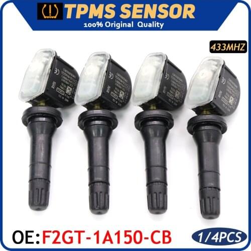 TPMS Tire Pressure Monitor Sensor F2GT-1A150-CB For Ford Edge Escape Fiesta Galaxy Mondeo Mustang S-Max 433mhz F2GT-1A180-CB