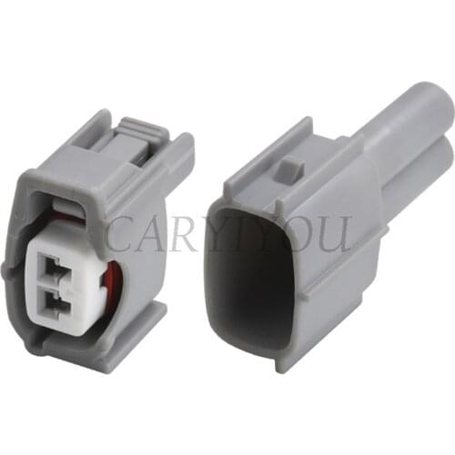 1 Sets 2 Pin Way Female Male Knock Sensor Connector Fuel Injector Socket For Toyata Corolla 6189-0611 90980-11875