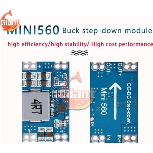 5A DC-DC Mini560 Module Output 3.3V 5V 9V 12V Step Down DC-DC Converter Voltage Regulator Buck Stabilized Power Supply Module