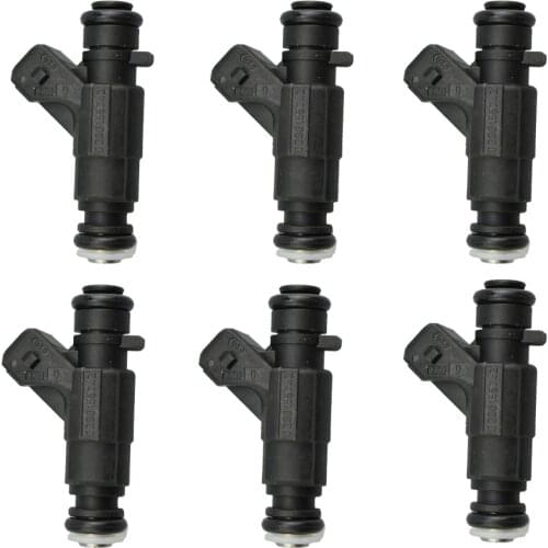 6PCS Preferential Fuel Injector For 1998-2000 Mercedes CLK320 3.2L V6 A1120780049 Car Engine Accessories 0280155742 1263301110