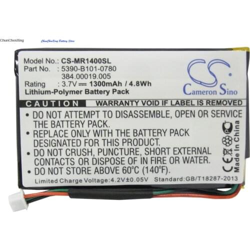 Cameron Sino 1300mAh Battery for Magellan RoadMate 1400, 1412, 1430, 1445, 1445T, 1475T, 1470