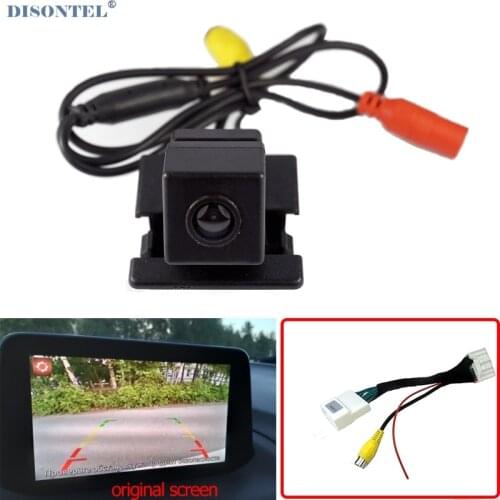 For Mazda Demio 2 Mazda2 DJ 5-Door Hatchback 28 Pin Reverse Camera Interface For Original Screen Compatible Rear View Camera
