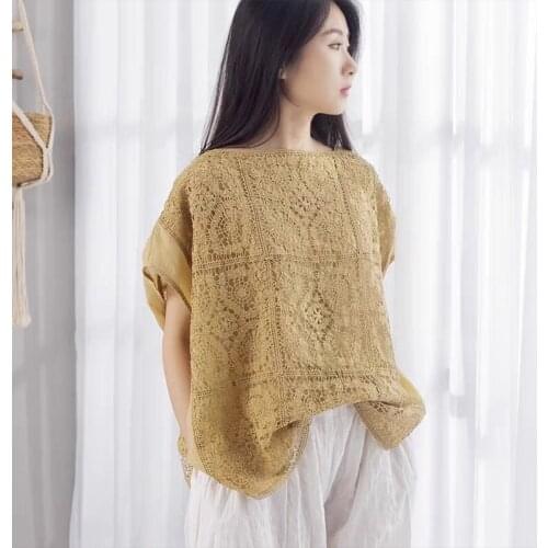 Fairynatural Sleeveless Blouses