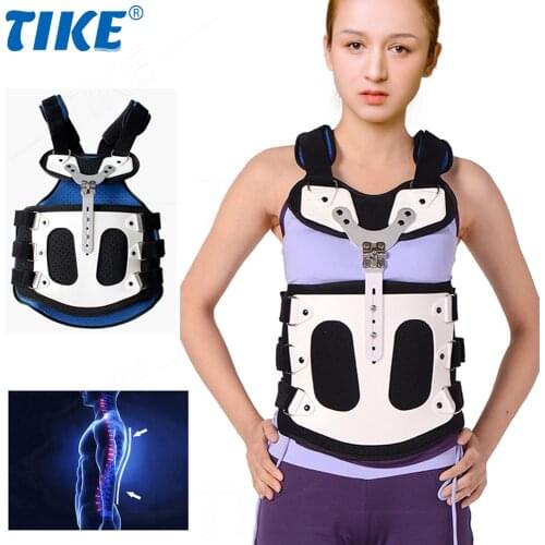 TIKE TLSO Thoracolumbar Fixed Spinal Adjustable Back Brace Kyphosis Osteoporosis Mild Scoliosis & Post Surgery Support Hunchback