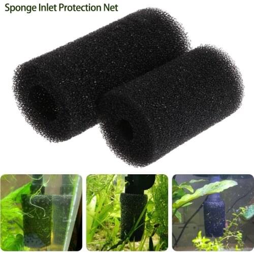 4pcs Aquarium Accessories Practical Biochemical Decoration Cotton Sponge Aquarium Filter Fish Tank Pond Black Foam Sponge Tank