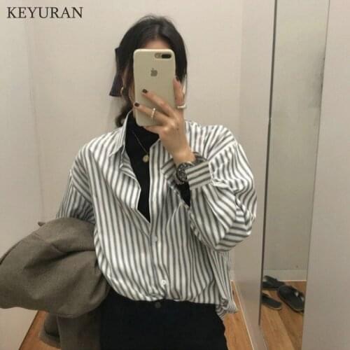 KEYURAN Women's Striped Shirts