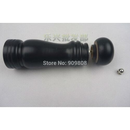 Free shipping 120pcs/lot Classical 7 inch Wood Wooden Peppermill Shaker Pepper Spice Salt Mill Grinder Muller