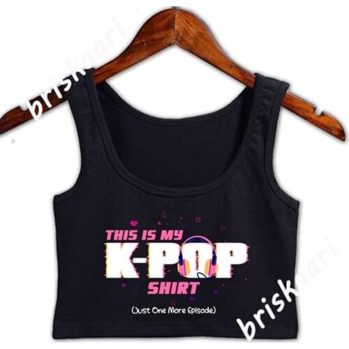 Kpop Lover Kpop Merchandise Kpop Gift Crop Top Women Famous Building Tank Top Summer Style Novelty Formal Designing S-2xl Vest