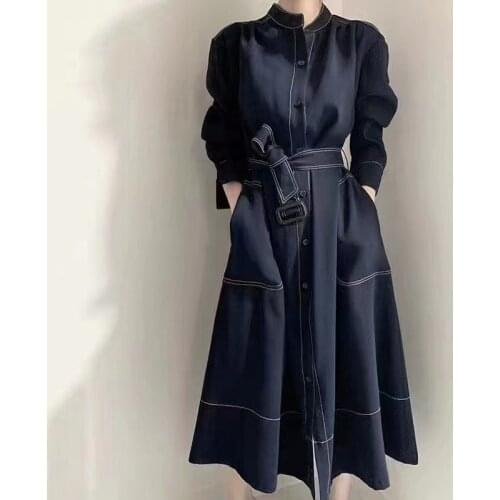 Lady Laixi Fashionable Shirt Dresses