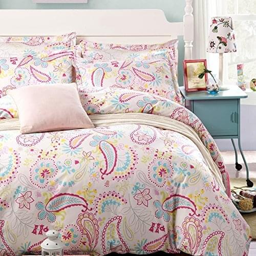 New Pink bedding set bed Duvet cover set Twin queen size duvet cover pillowcase