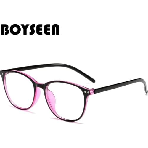 Boyseen anti-blue light goggles finished myopia glasses blue film myopia glasses frame female 6008