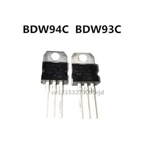 Original 5pcs/ BDW94C BDW93C TO220