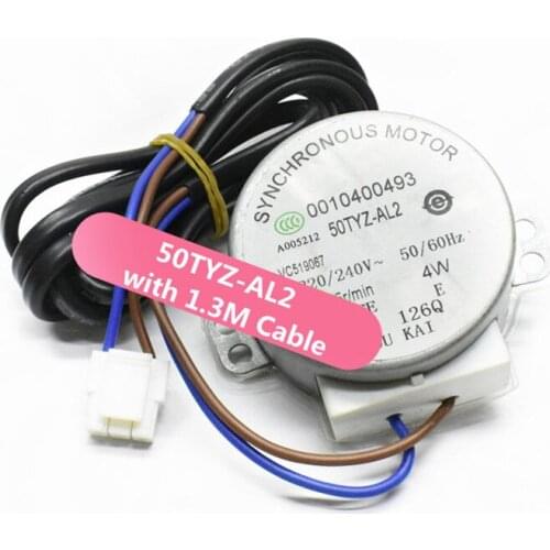 DC 220V 50TYZ-AL2 Synchronous Motor for Haier Hitachi Air Conditioning Cabinet Machine Swing Vane Motor 50SM21 with 130cm Cable
