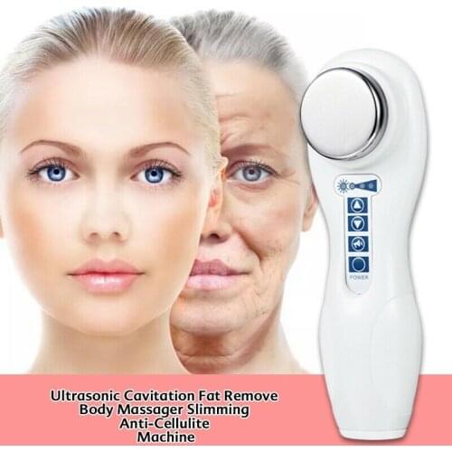 Ultrasonic Cavitation Machine Facial Massager Micro-Vibration Slimming Anti-cellulite Machine SkinCare Personal Beauty Product